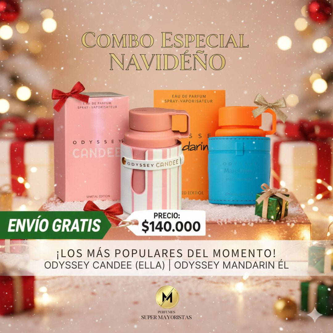 Combo pareja mandarin sky y Odissey Candee