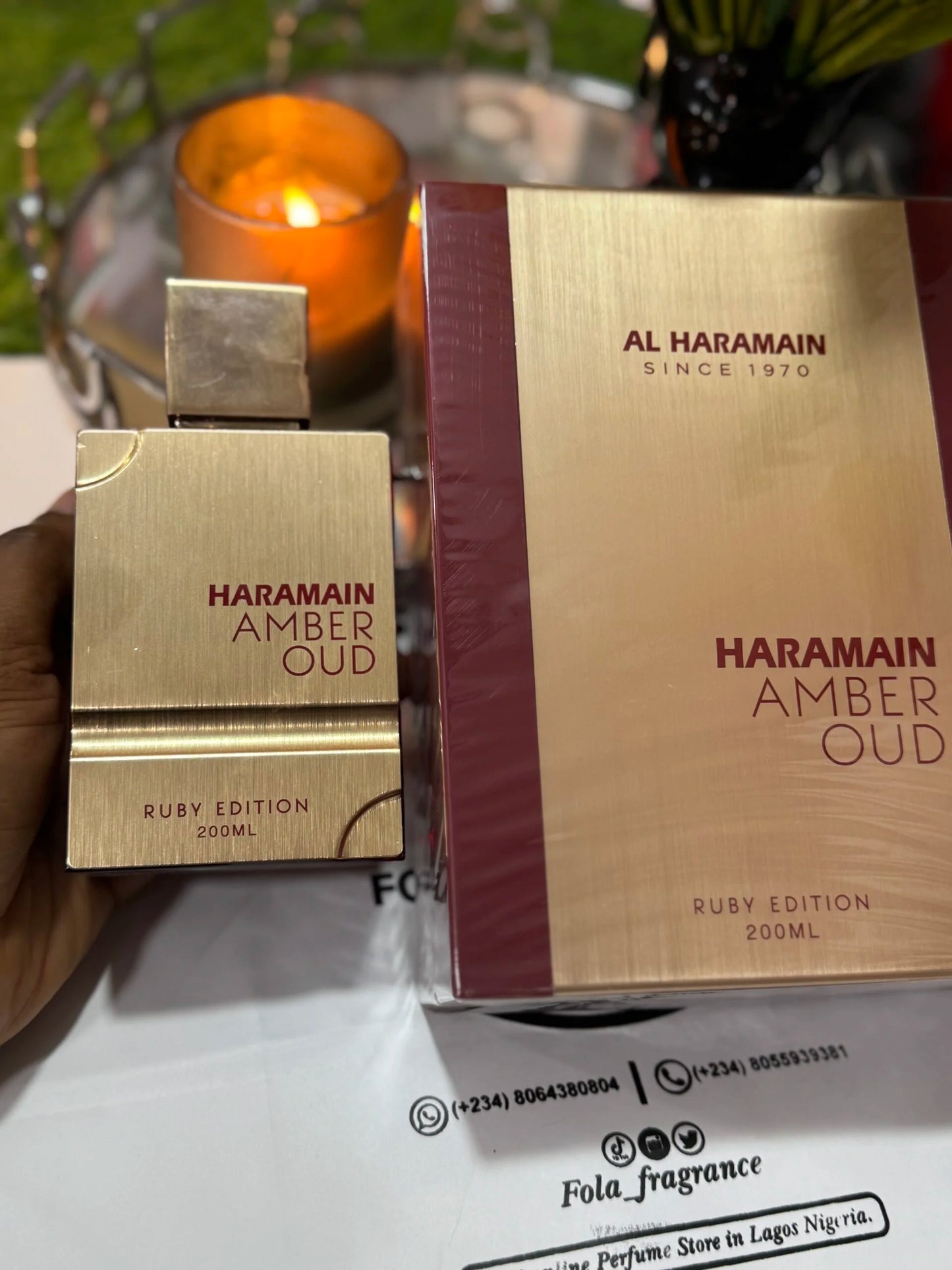 Al haramain amber oud ruby