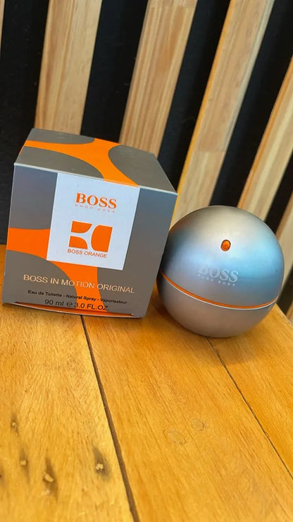 hugo boss in mottion
